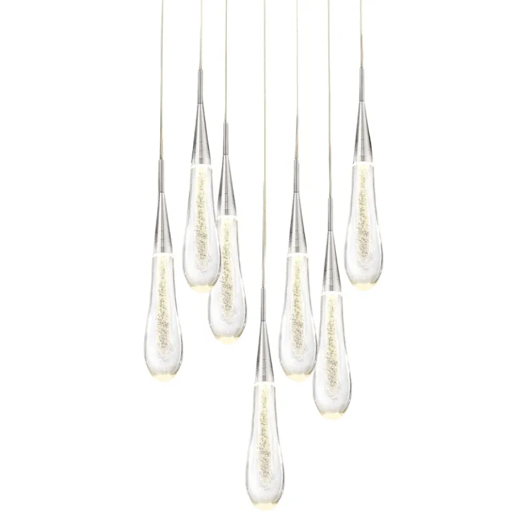 Подвесной светильник Delight Collection Pour P98036-7 silver в Нижнем Новгороде