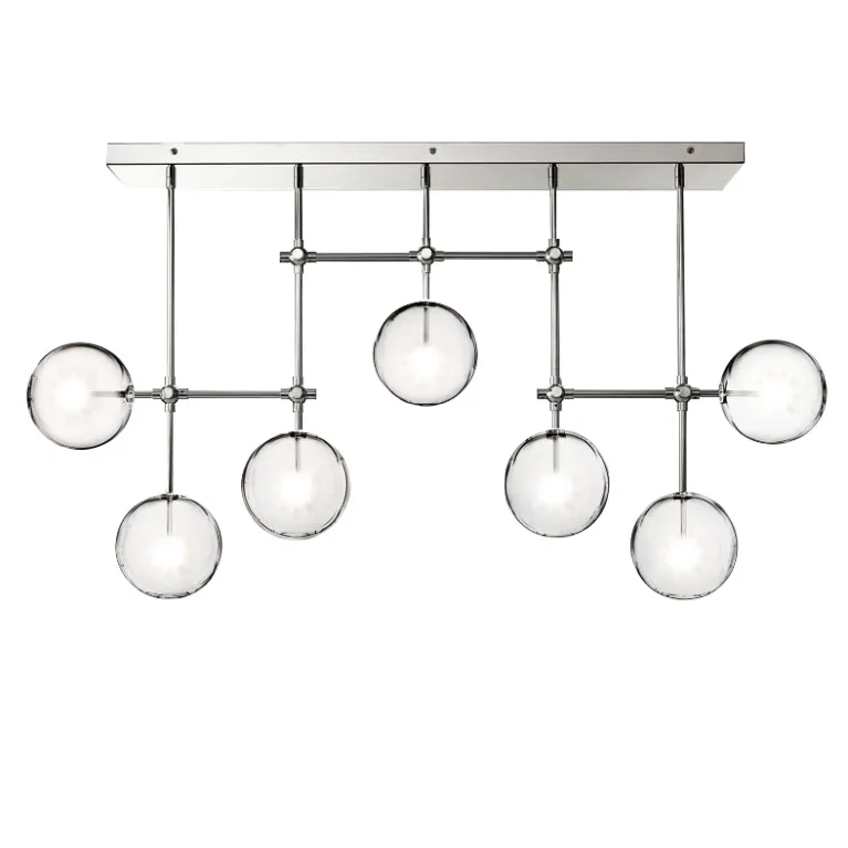 Потолочный светильник Delight Collection Globe Mobile KG0835P-7A chrome в Нижнем Новгороде