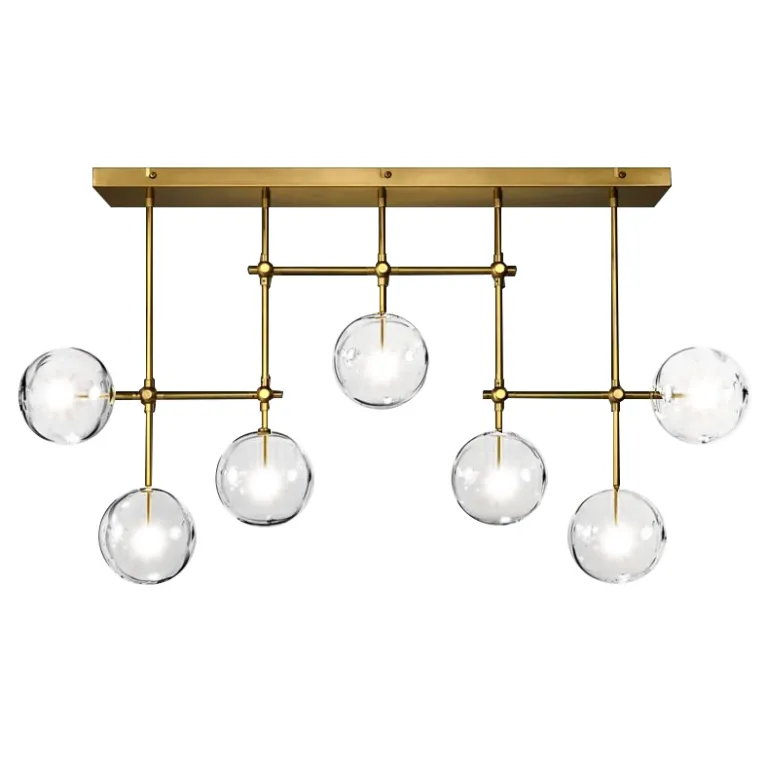 Потолочный светильник Delight Collection Globe Mobile KG0835P-7A brass в Нижнем Новгороде