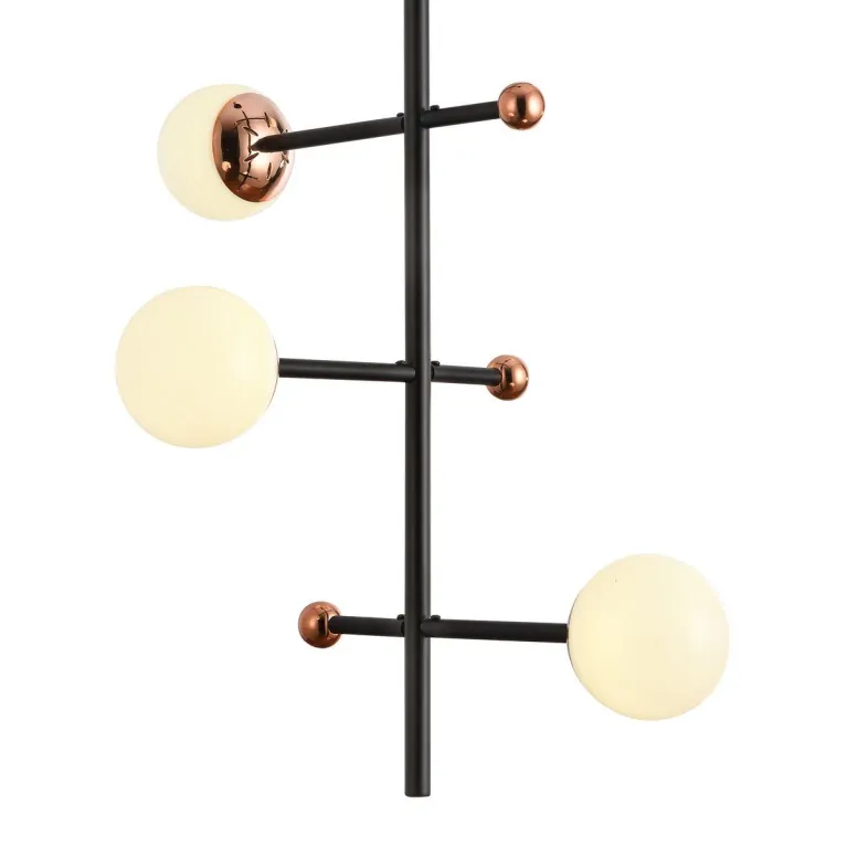 Подвесная светодиодная люстра Natali Kovaltseva Loft Led Lamps 81338 Gold Black в Нижнем Новгороде