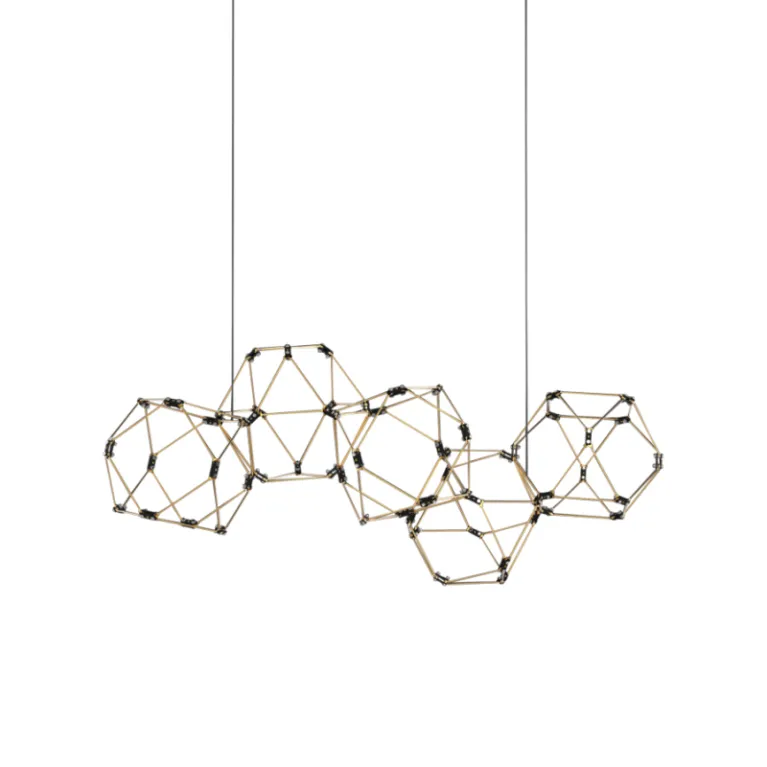 Подвесной светильник Delight Collection Lucciola MD18001068-5A matt gold в Нижнем Новгороде