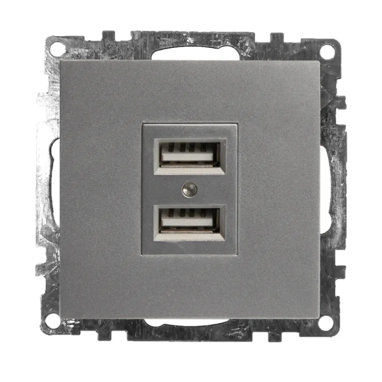 Розетка USB 2-местная Stekker Катрин 39588 в Нижнем Новгороде