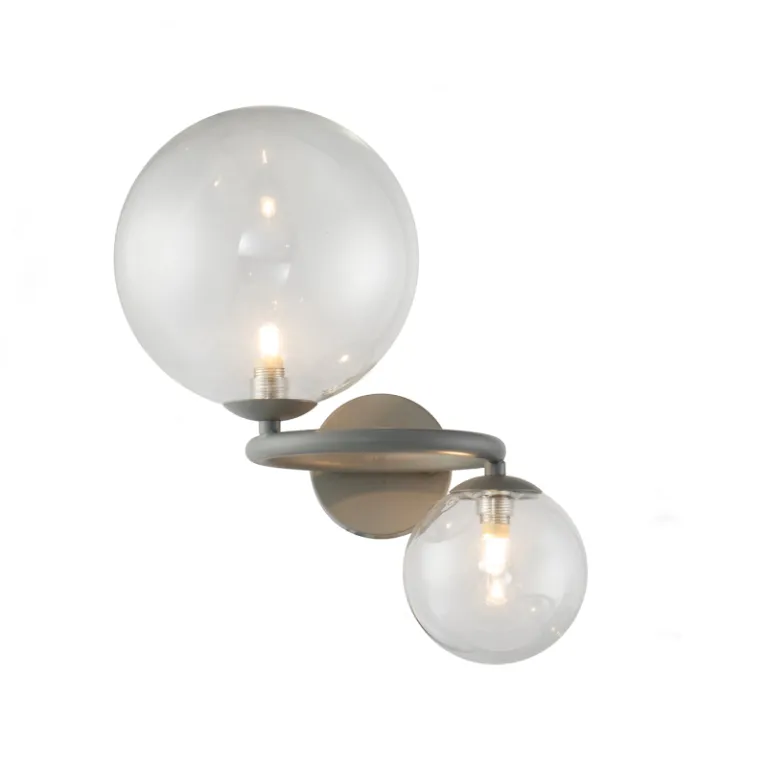 Настенный светильник Delight Collection Wendt KG1202W-2 grey/clear в Нижнем Новгороде