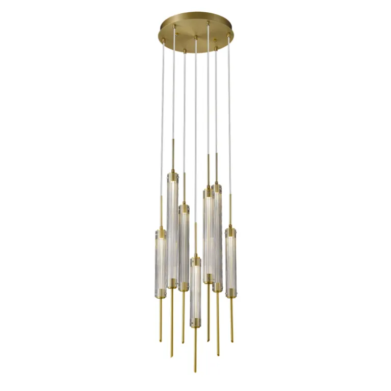 Подвесной светильник Delight Collection 98041 P98041-7 brass в Нижнем Новгороде