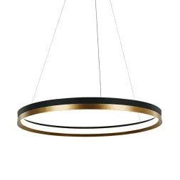 Подвесной светильник Delight Collection MD21001010 MD21001010-1B black/br.gold