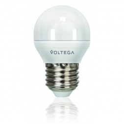 Лампа светодиодная Voltega E27 6W 4000К матовая VG3-G2E27cold6W 4721